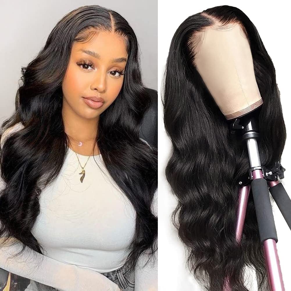 Hedy Body Wave Lace Front Wigs Human Hair Pre Plucked With Baby Hair Glueless 180% Density 10A Lace Closure Wigs For Black Women