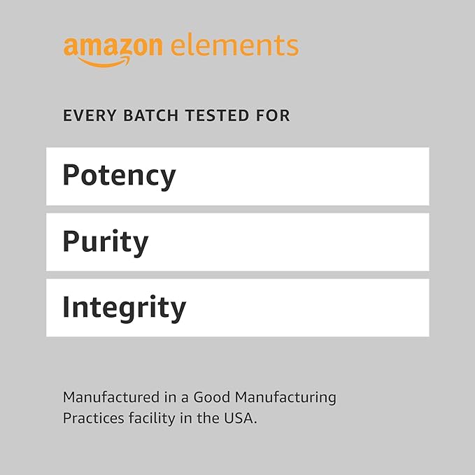 Amazon Elements - Melatonin 10mg Gummies, Supports Restful Sleep, Strawberry, 60 Count (Previously Revly)