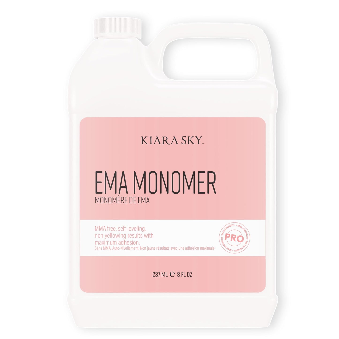 Kiara Sky Ema Monomer - Professional Acrylic Nail Liquid, 8 Fl Oz