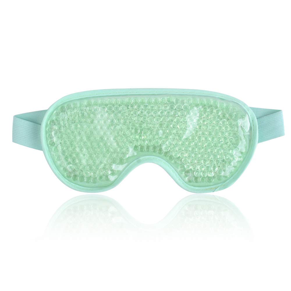 Newgo Cooling Eye Mask Eye Ice Pack Cold Eye Mask For Puffy Eyes, Post Eye Surgery, Tired Eyes, Reusable Gel Eye Mask For Dark C