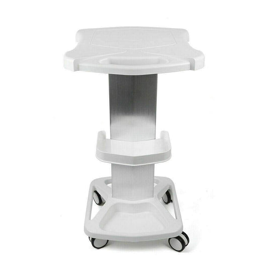 Tfcfl Beauty Salon Trolley Stand - Aluminum Alloy + Abs Rolling Cart Trolley Holder Stand Large Portable Tattoo Workstation Stan