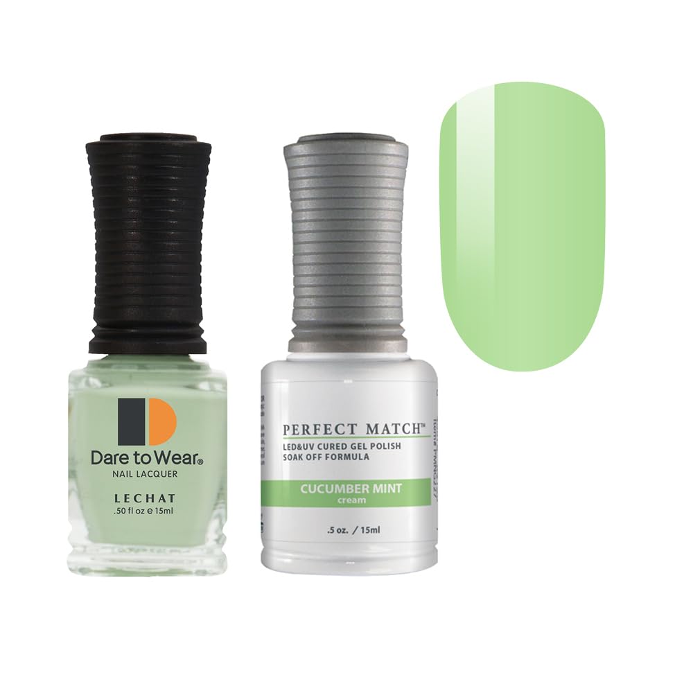 Lechat Perfect Match Gel Polish Fluid_Ounces, Cucumber Mint, 0.5 Fl Oz (Model: Pms227)