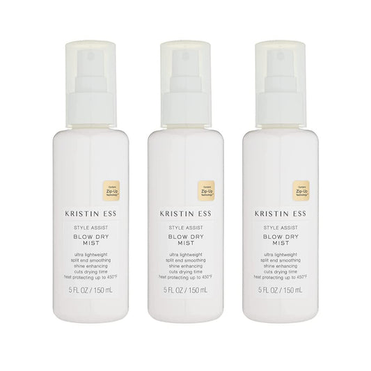 Kristin Ess Style Assist Blow Dry Mist, 5 Fl. Oz (Pack Of 3)