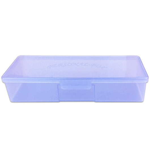 Beauticom Personal Box Storage Case For Professional Manicurist Nails Pedicure (Large Size) (1 Piece, Purple)