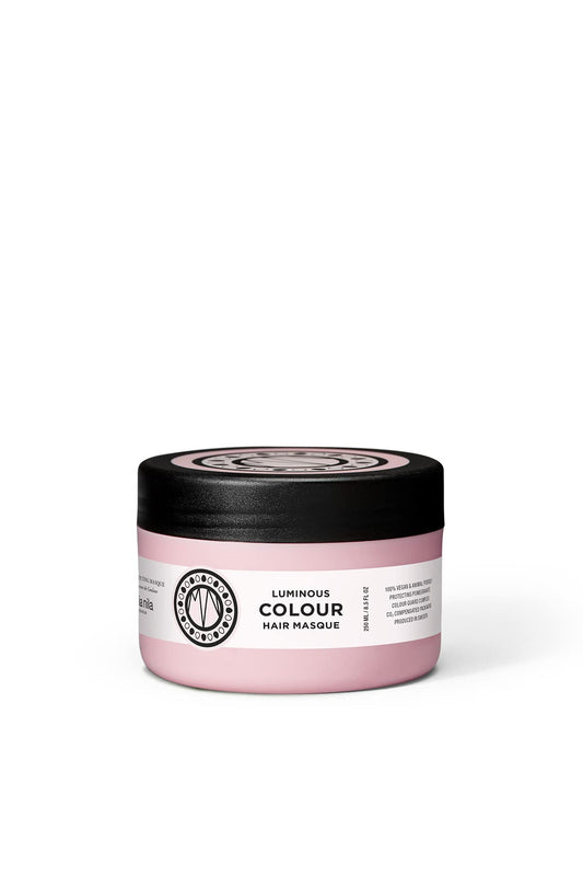 Maria Nila Luminous Colour, Hair Mask, 8.5 Fl Oz, Reduces Colour Loss From Washing, Pomegranate Counteracts Dehydration, 100% Ve
