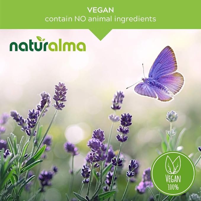 Naturalma Lemon Balm (Melissa officinalis) Leaf Alcohol-Free Tincture - 4 fl oz Liquid Extract in Drops - Herbal Supplement - Vegan