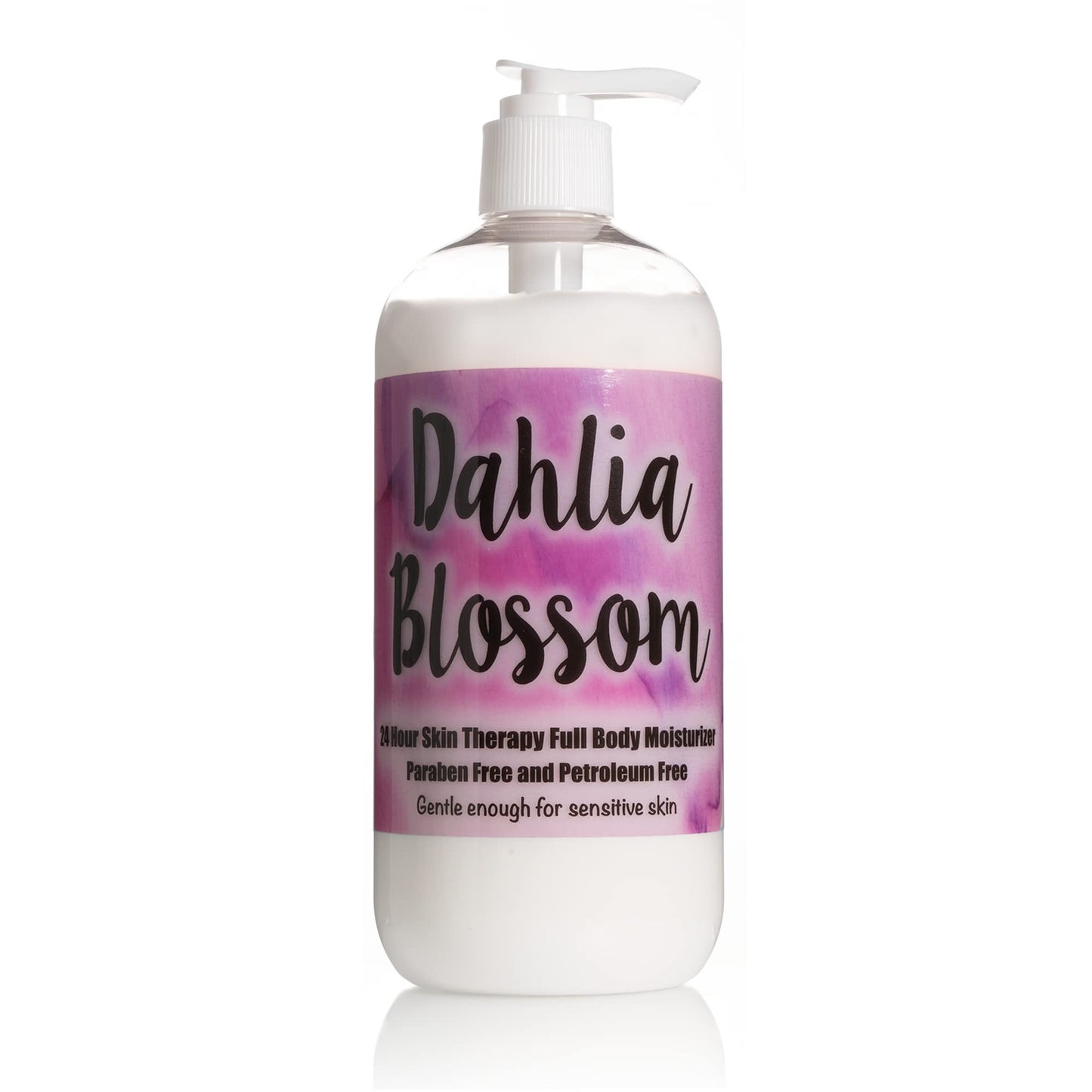 The Lotion Company 24 Hour Skin Therapy Lotion, Full Body Moisturizer, Paraben Free, Made In Usa, Dahlia Blossom Floral Fragranc