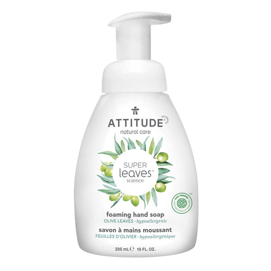 Attitude Foaming Hand Soap, Ewg Verified, Plant And Mineral-Based Ingredients, Vegan And Cruelty-Free Personal Care Products, Ol