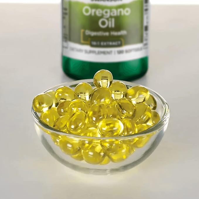 Swanson Oregano Oil 10:1 Extract - Natural Supplement Promoting Digestive Health & Respiratory Support - Supports Gastrointestinal System & Urinary Tract Health - (120 Softgels, 150mg Each) (2 Pack)