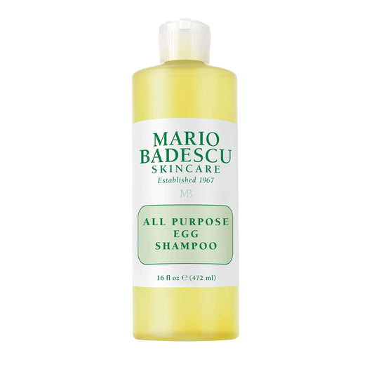 Mario Badescu All Purpose Egg Shampoo for All Hair and Skin Types | Shampoo and Body Wash that Cleanses and Nourishes |Formulate