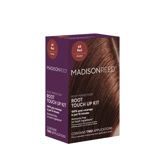 Madison Reed Root Perfection Permanent Root Touch Up, Red 6R Pesaro, 10 Minutes For 100% Gray Root Coverage, Ammonia-Free Hair D