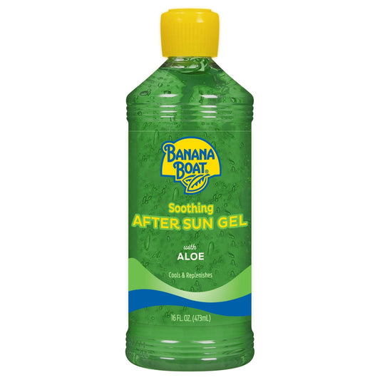 Banana Boat Soothing After Sun Gel With Aloe, 8Oz | After Sun Care Aloe Gel, After Sun Aloe, Sunburn Relief, 8Oz (Pack Of 12)