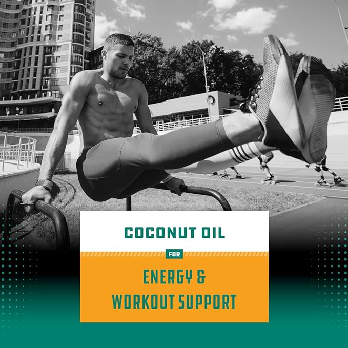 C8 MCT Oil Softgels - Medium Chain Triglycerids MCT Coconut Oil Supplement with Caprylic/Capric Triglycerides for Body Sculpting, Enhanced Energy & Stamina - Keto Supplements for Weight Loss - 120 Ct