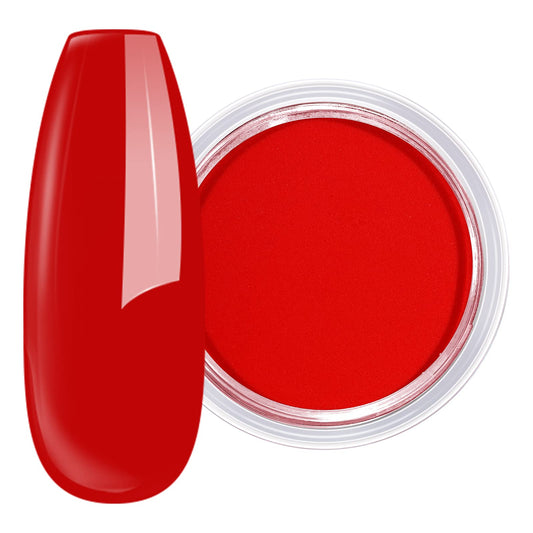 Aillsa Classic Red Dip Powder For Valentine 'S Day, 1 Oz Nail Art For Starter Manicure Salon Diy At Home, Fall Winter Colors Lon