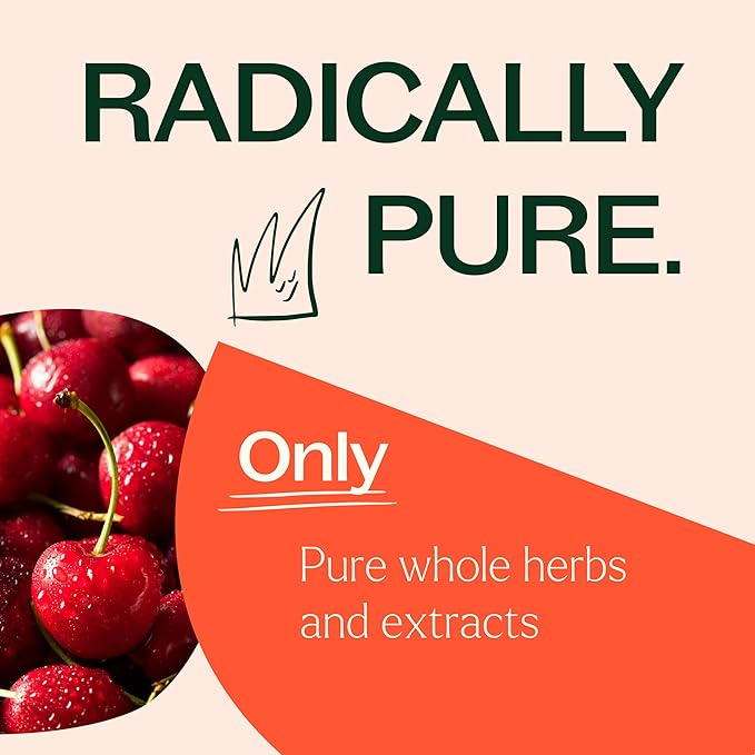 Plant Therapy Tart Cherry with Elderberry Herbal Supplement Capsules and Rest & Restore Magnesium Powder