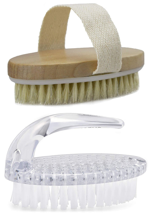 Mabua Cleansing And Ingrown Hair Brush - 2 Pack