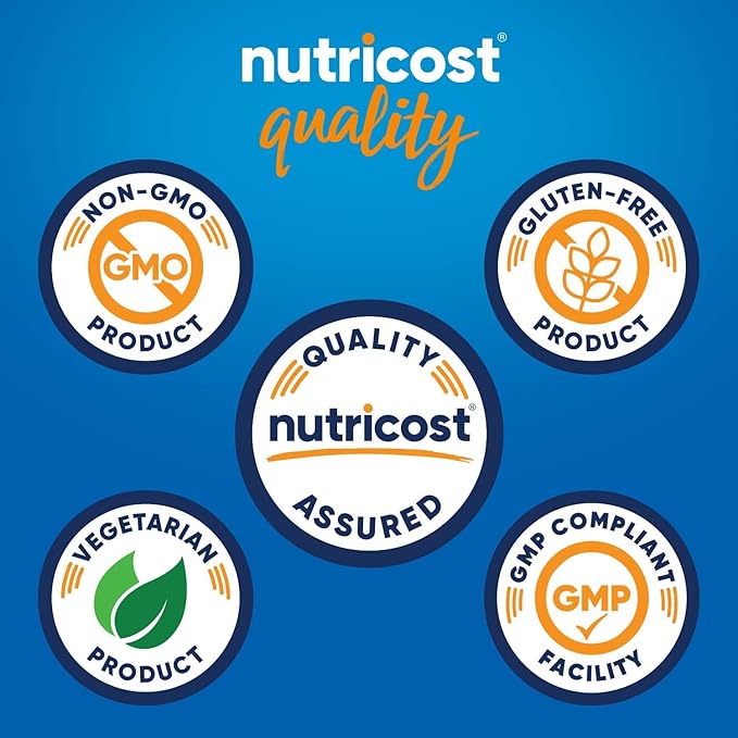 Nutricost Hyaluronic Acid Capsules 100mg,120 Vegetarian Capsules - Gluten Free, Non-GMO