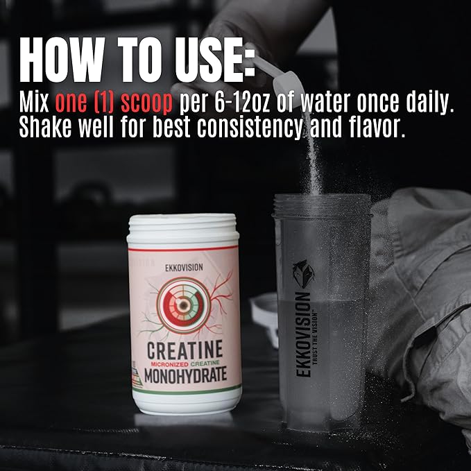 Creatine Monohydrate Powder, Micronized, Pink Lemonade, Pre Workout & Post Workout Supplement for Men and Women, Energy Support, Easy to Mix in Shakes, Smoothies & Beverages, 200 Servings