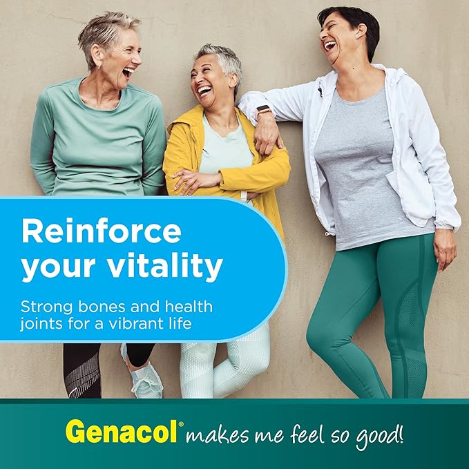 Genacol Collagen and Calcium, Boron, Magnesium & Vitamin D3 for Bone Health Joint Support Supplement Bone & Joint 90 Capsules
