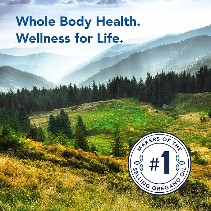 NORTH AMERICAN HERB & SPICE Oreganol P73-120 Softgels - Immune System Support - Unprocessed, Vegan Friendly Wild Oregano - Mediterranean Source - Non-GMO - 120 Servings