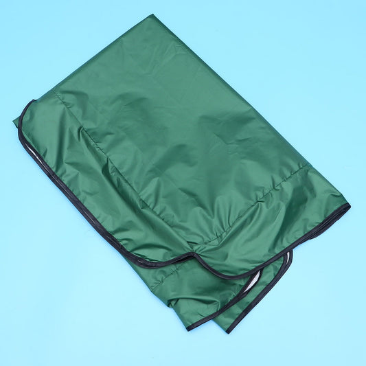 Kitandove Garden Patio Swing Cover Scalloped Edge Dark Green 164x114in 1Pcs